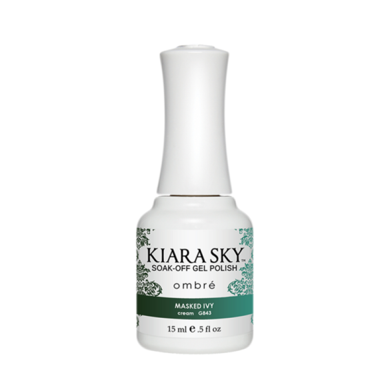 KIARA SKY – GEL POLISH (OMBRE) - G843 MASKED IVY